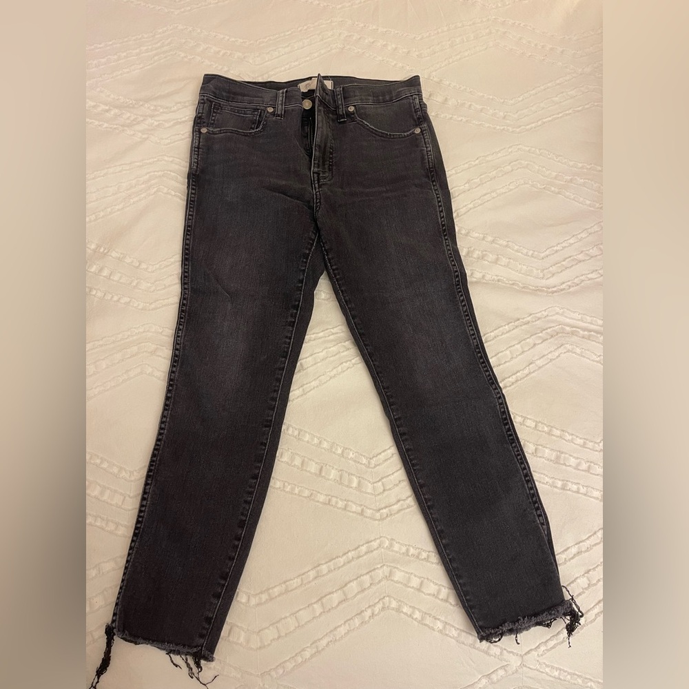EUC Madewell Skinny Crop Jeans